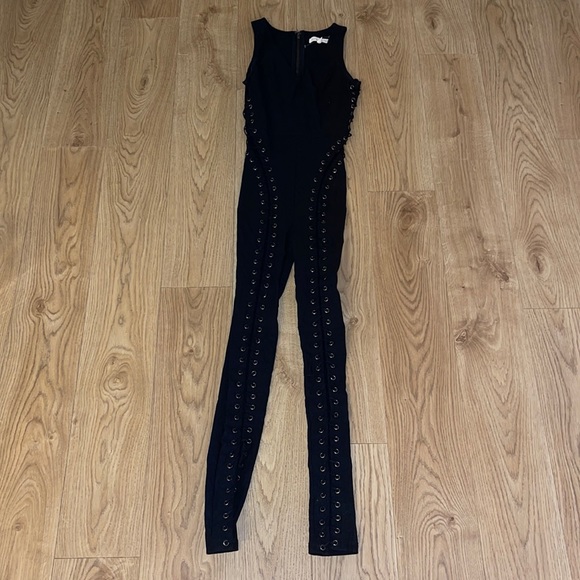 Lace up jumpsuit - Picture 3 of 4